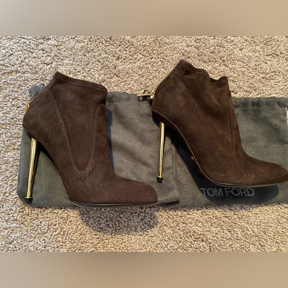 NWOT Authentic Tom Ford booties, size 37 - Picture 2 of 16